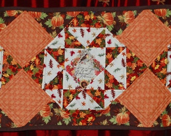 Quilted Thanksgiving Table Runner