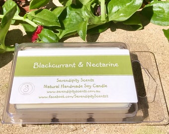 Blackcurrant & Nectarine Soy Melt