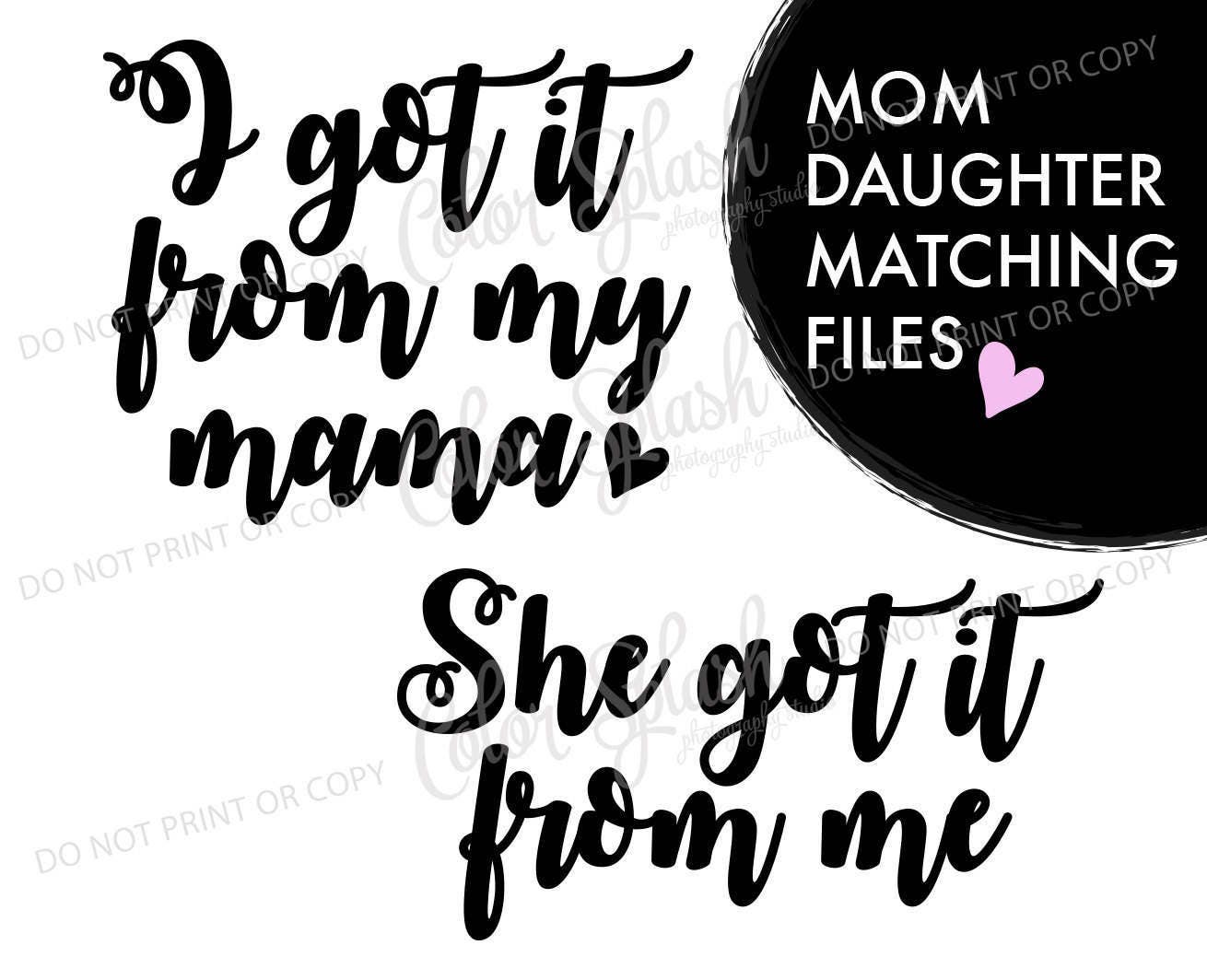 Free Free 115 Matching Mother Daughter Svg SVG PNG EPS DXF File
