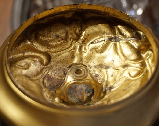 Antique Glass Humidor