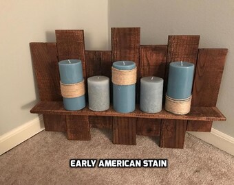 Floating Pallet Shelf Rustic Wood Wall Floating Pallet Shelf Rustic Wood Wall