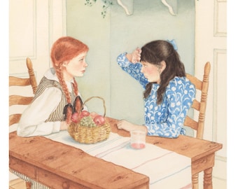 Anne of Green Gables signed giclee print