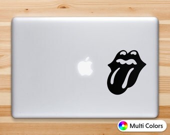 Rolling Stones Tongue Decal, Rolling Stones Tongue Sticker, Macbook Decals, iPhone Decals, Laptop Decals, Car Decals, Wall Decals