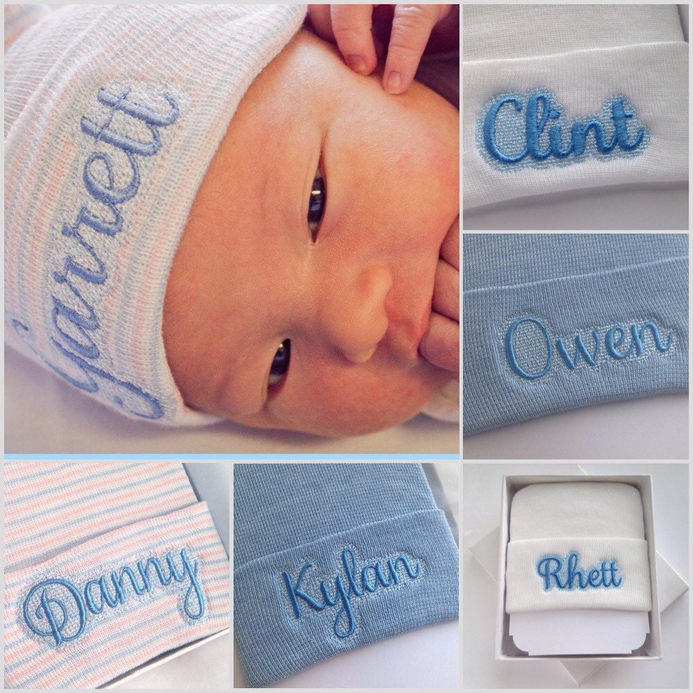 Newborn hat boy baby boy hospital hat newborn hospital hat