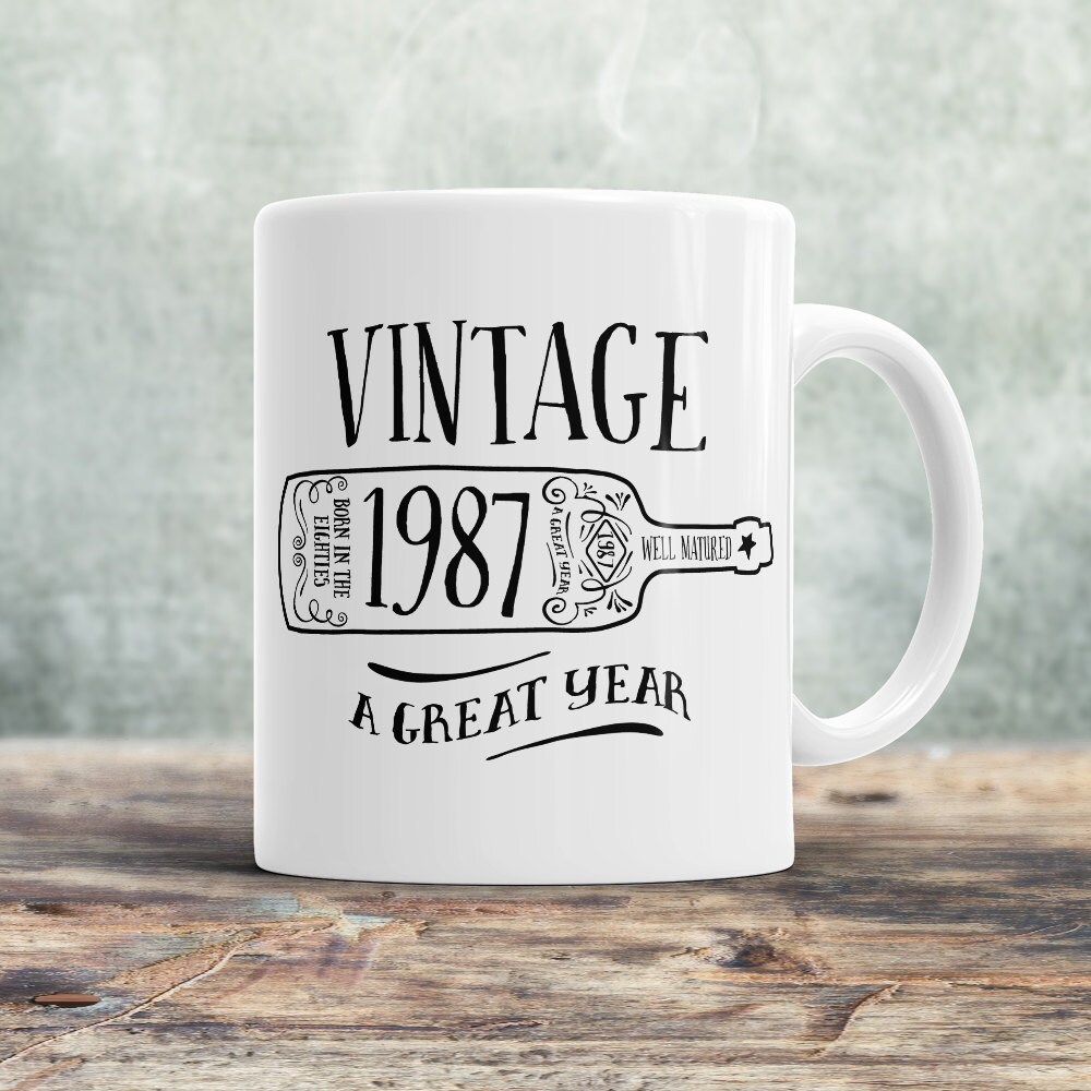 30th Birthday 1987 Birthday 30th Birthday Gift 30th