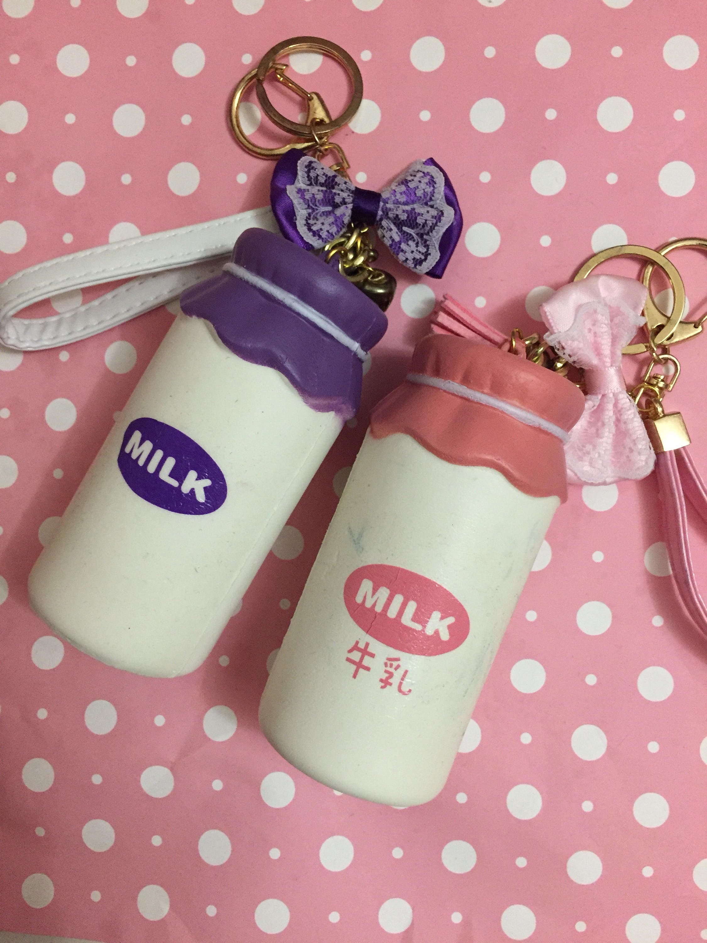 pink milk squishy
