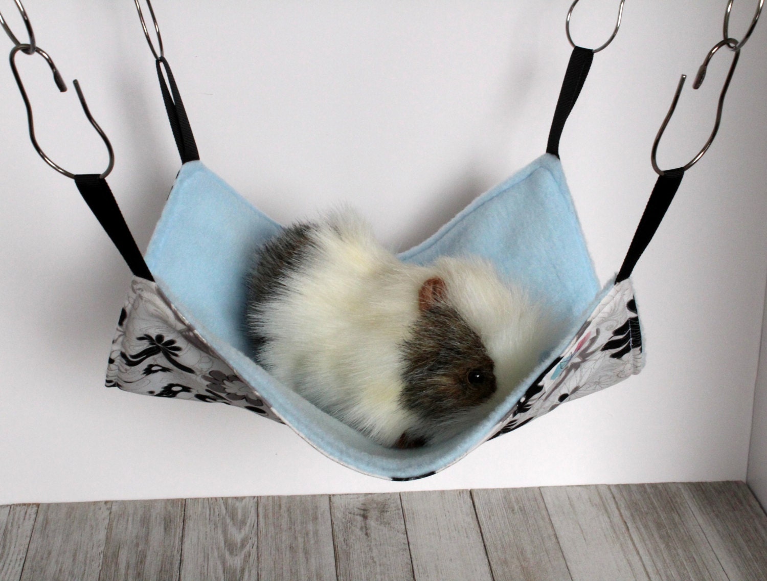 Light Blue Pet Hammock Guinea Pig Hammock Pet Furniture