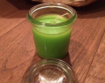 vintage mason jar candle