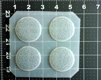 Oreo Cookie Mold, Chocolate Cookie Mold, Plastic Cookie Mold, Resin Cookie Mold, Wafer Cookie Mold, Candy Mold, Clay Mold, Phone Case Supply