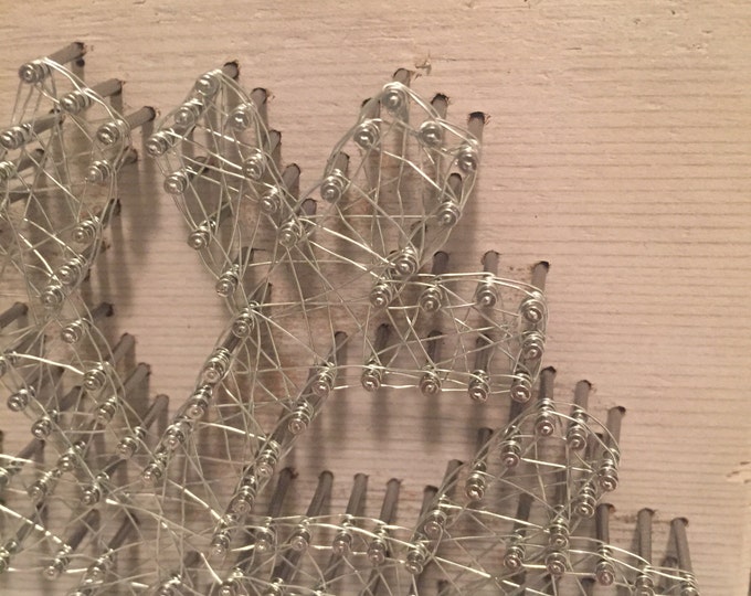 Snowflake wire art