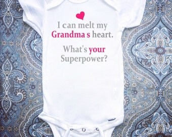 Grandma Onesie, Baby Clothing, Baby Girl Onesie, Baby Boy Onesie