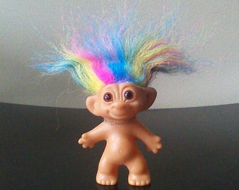 rainbow hair troll