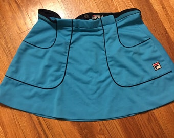 1977 Fila vintage tennis skirt classic 70s throwback sports sportswear chris evert nike adidas cool cute sexy awesome rare hipster retro