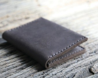 Minimalist wallet – vertical thin wallet, leather mini wallet, mens leather wallet, small wallet, card mens wallet