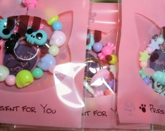 Kawaii Grab Bag of Cute Accessories - Small Kawaii Lucky Pack - Choose Theme - Pastel Kawaii - Sweets - Creepy Cute - Ddlg - Adult Baby