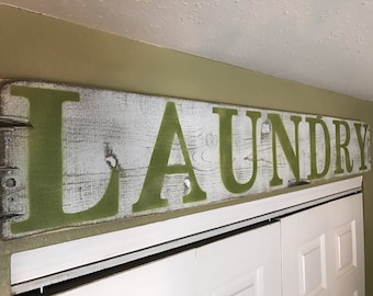 laundry Room Decor, Laundry Decor, Laundry Signs, Laundry Room Sign, Laundry Room Wood Sign, Laundry Room Wood Decor, Wood Laundry Decor