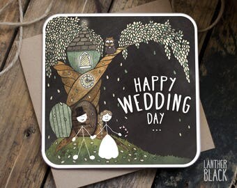 Wedding Card Congratulations / Happy Wedding Day / SM28