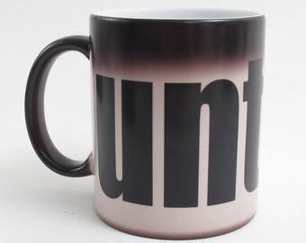 Insult Cunt Magic Color Changing Surprise Secret Funny Parody Mug Meme Swearing Gift