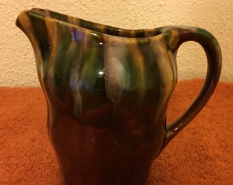 A Lovely Vintage Majolica Water Jug, Made in France