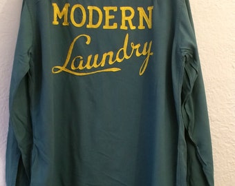 Vintage Men's Bowling Shirt Modern Laundry 50's