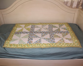 Pinwheel Quilt with Owls