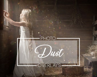 50 Dust photo overlays
