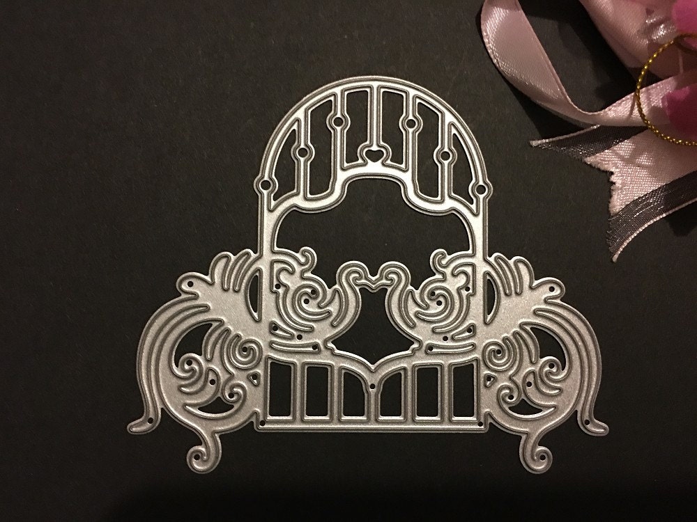 Crafts Metal Cutting Dies/Door Gate Floral Die Cutter/Craft