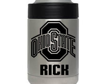 12 oz Yeti Ohio State Buckeyes Colster Engraved Personalized Custom Christmas gift Authentic