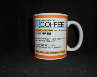 Download Personalized Prescription Coffee Mug