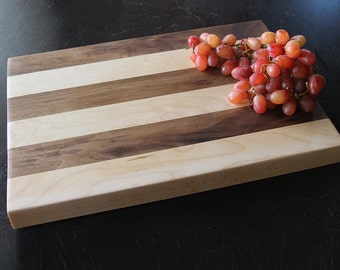 Classic Striped Cheese Board or Cutting Board