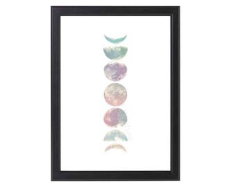 Moon Wall Art moon wall art | etsy Moon Wall Art moon wall art | etsy