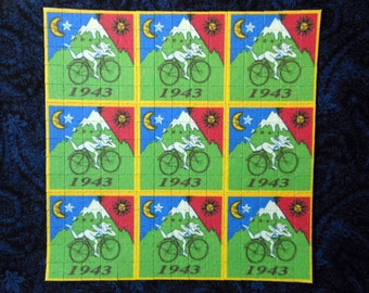 lsd blotter art bike