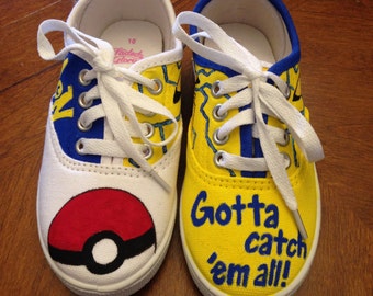 Pikachu shoes | Etsy