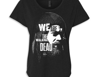 We Are the Walking Dead Jesus Dolman T-shirt- Shirt-Tee-Graphic-TWD