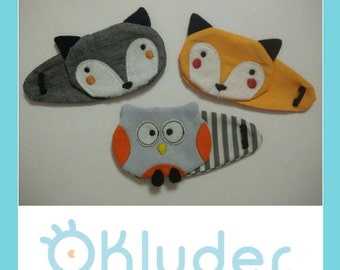 Forest Animals Eyepatches for kids (amblyopia) with a special offer: 100% off for the third piece (buy 2, get all 3)