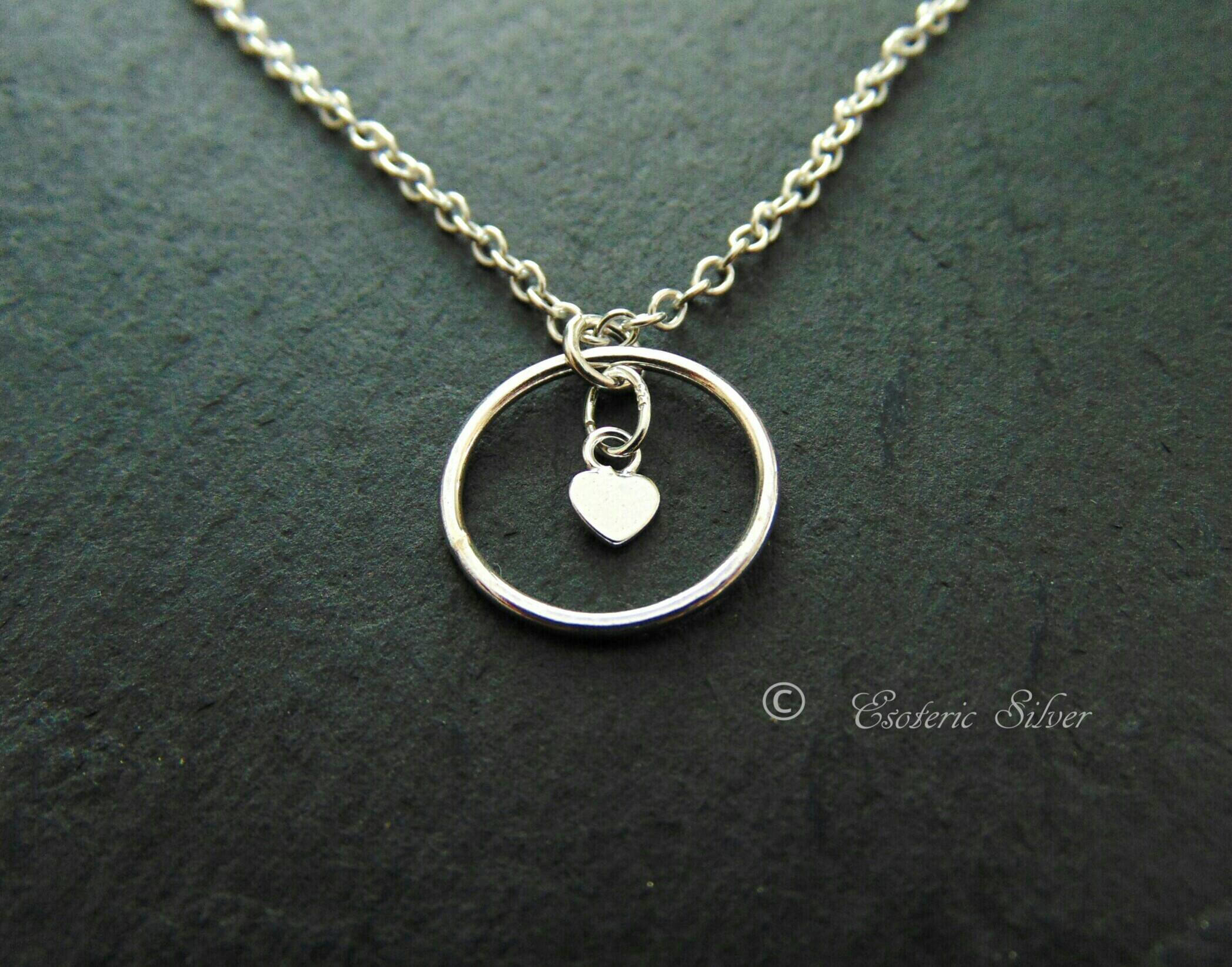 Solid Silver Locking Day Collar. Elegant. Discreet. Handmade