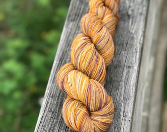 Luxury MCN Sock Yarn - 'Mardi Gras' in Lillian's Luxery Sock