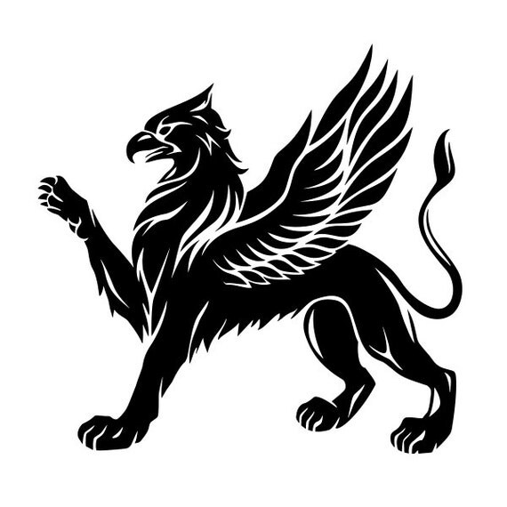 Griffin vinyl decal sticker for Car/Truck Window Laptop Wings