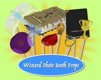 Harry Potter Photo Booth Props Instant Download PDF