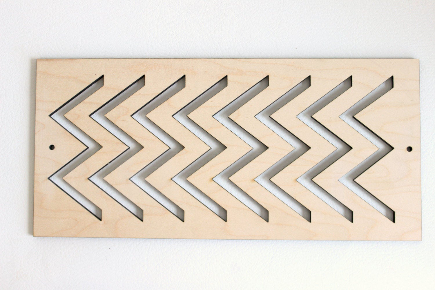 Wooden Heater Vent Cover Custom pattern chevron decorative