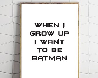 batman printables – Etsy