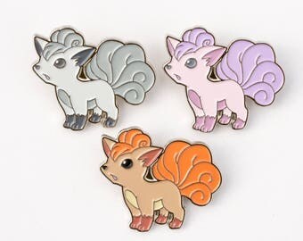 Vulpix pin - Pokemon pin soft enamel