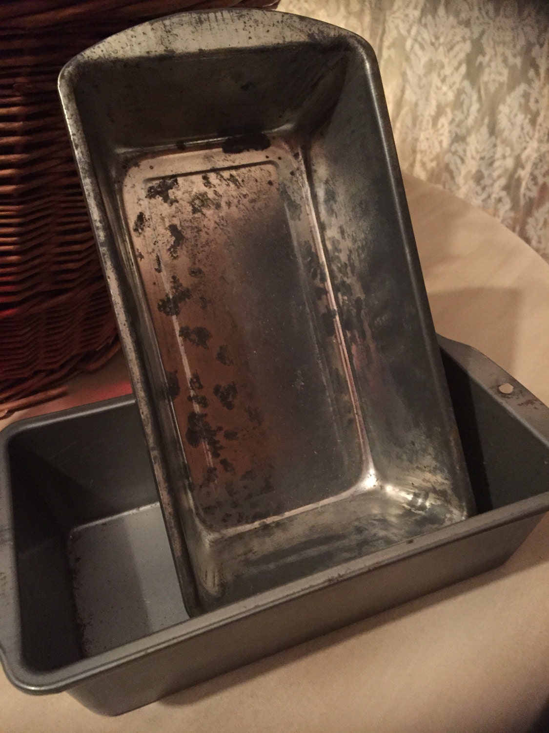 Pair of Loaf Pans from PrettyandPrimitive on Etsy Studio