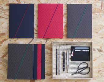 1 block "Zig Zag" - 1 "Zig Zag" notebook