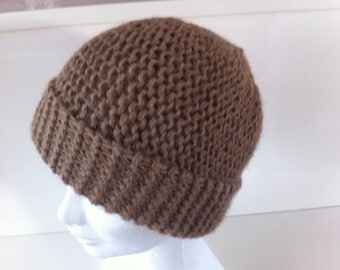 Light brown Alpaca Beanie
