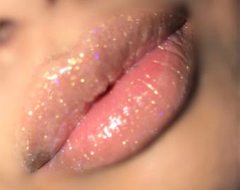 Poppin Holo - clear lip gloss