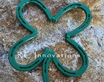 Horseshoe Shamrock (4-Leaf Clover)