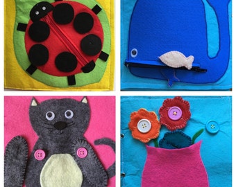 Quiet book, Personalized Busy book, Perfect gift