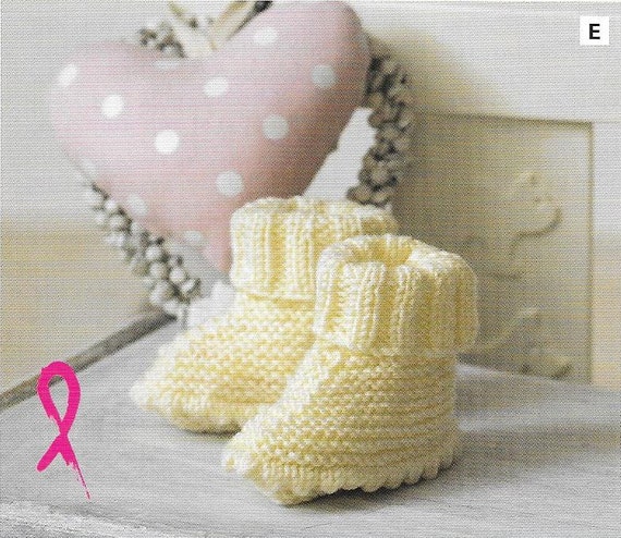 Knitting pattern King Cole 4652 D.K baby shoes and boots from WoolmaniaIrelan...