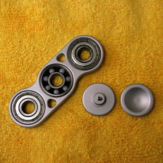 EDC Aluminum Dual-Bearing Spinner Fidget Toy Ceramic Bearing